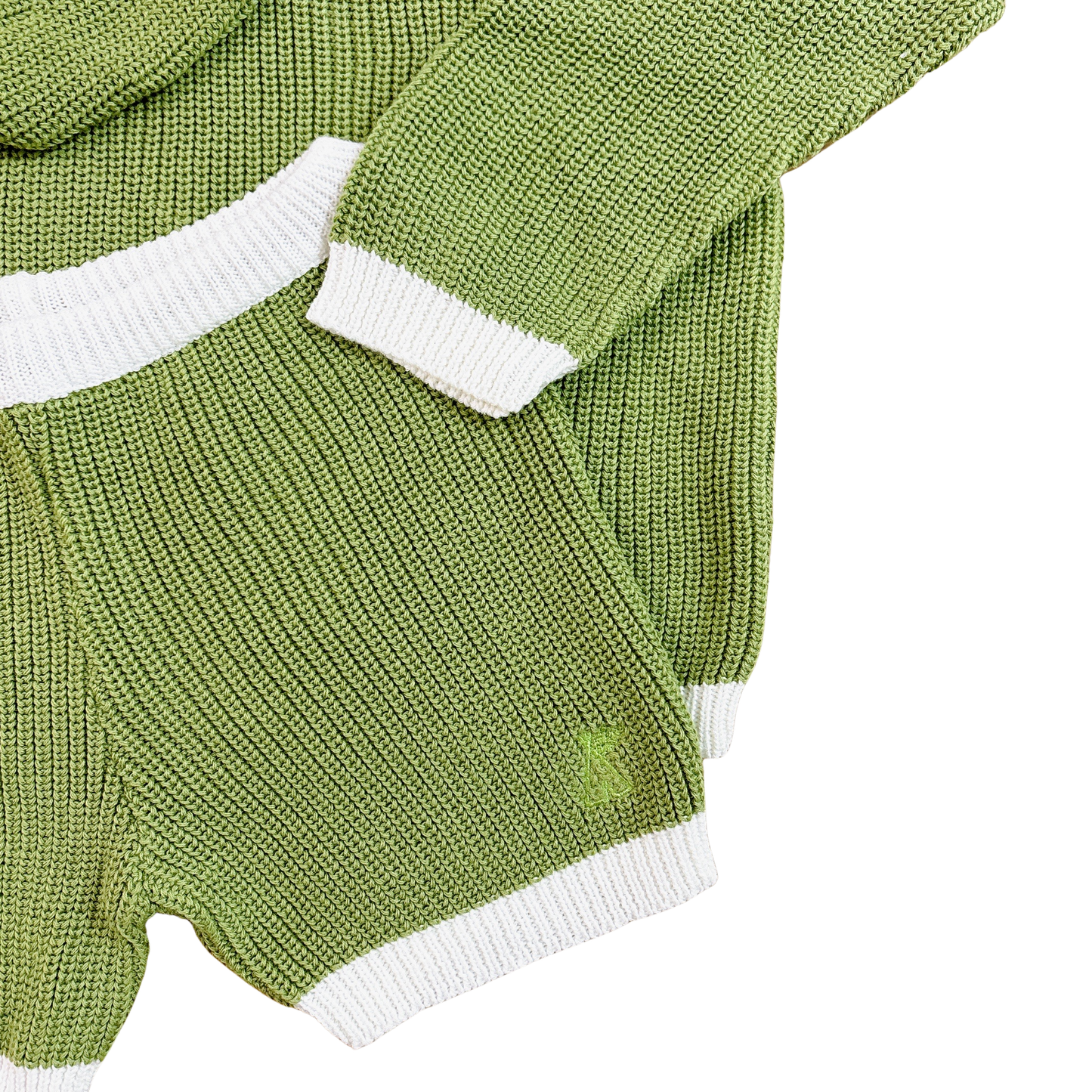 Set Tejido Español Verde