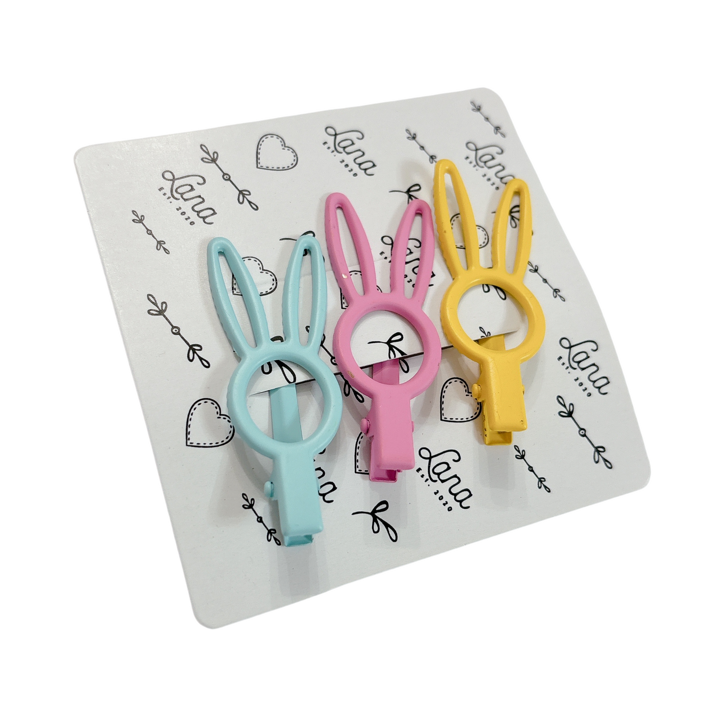 Bunny Clips Pastel