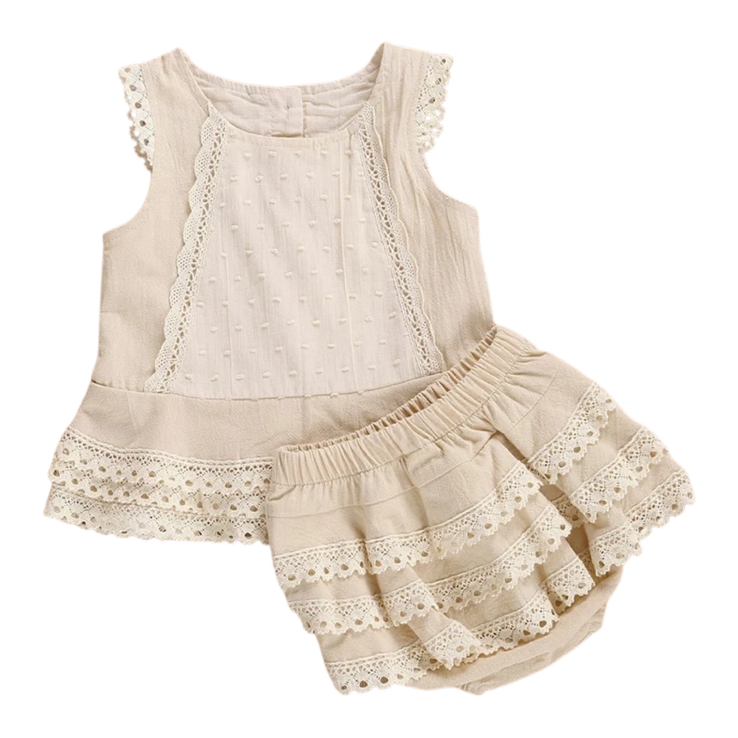 Ruffle Beige