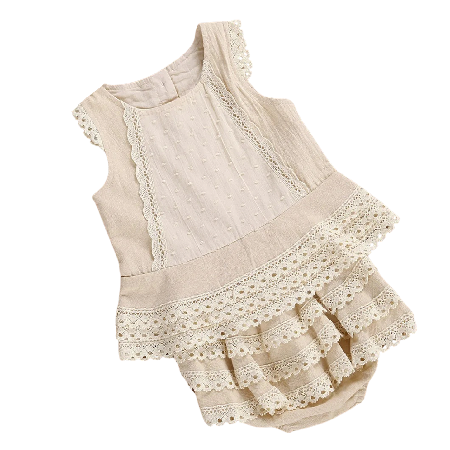 Ruffle Beige