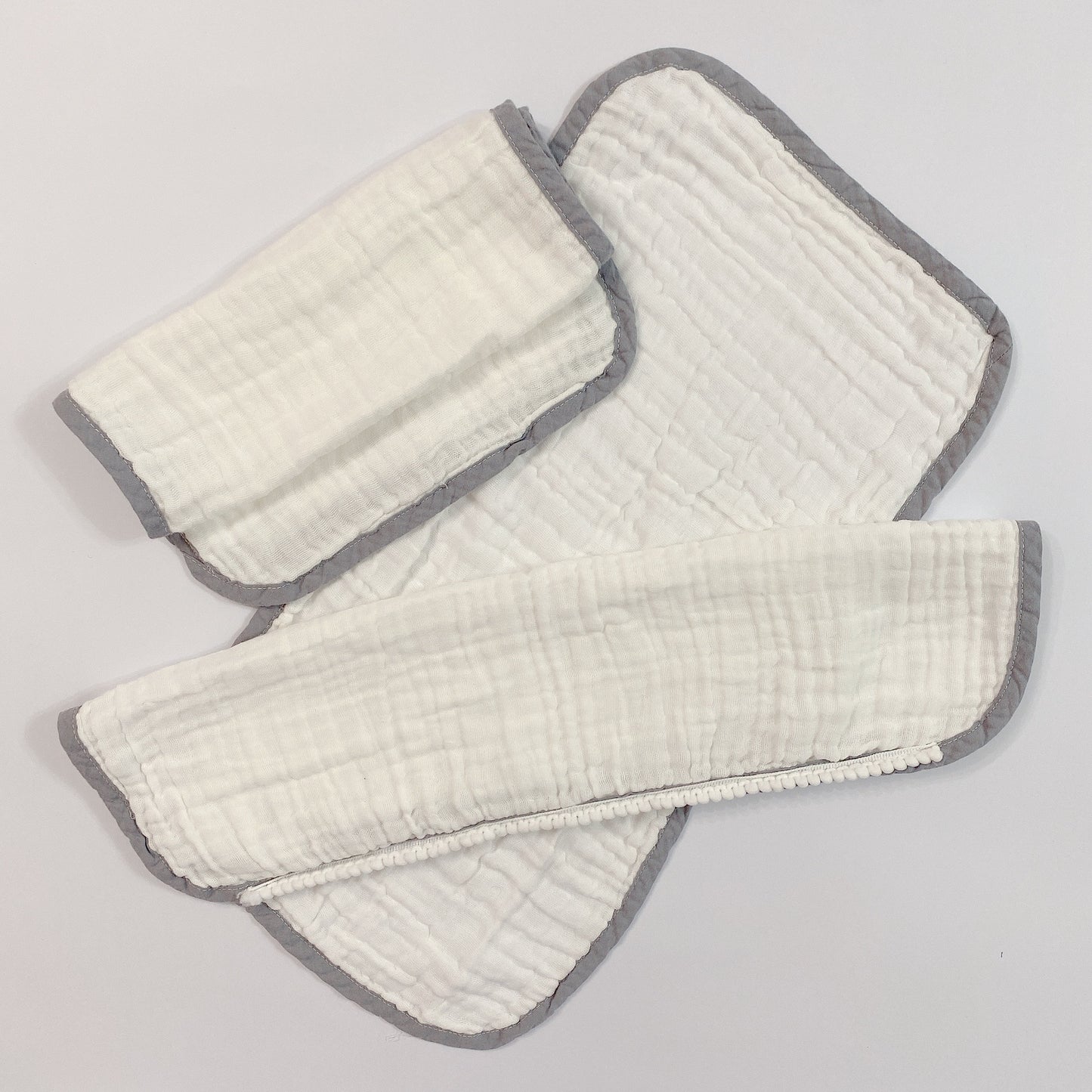 Set De Muslin Burp Cloths