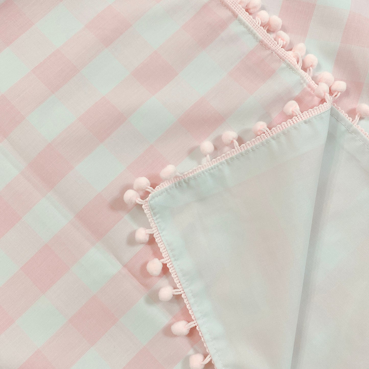 Pink Blanket PomPoms