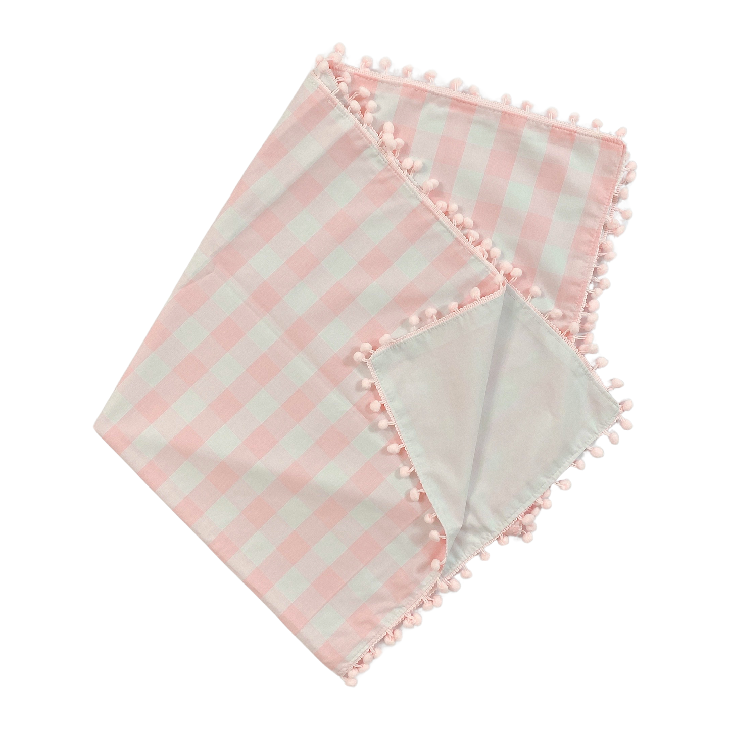 Pink Blanket PomPoms