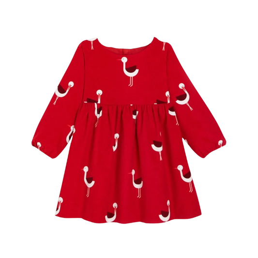 Jacadi Girl Ostrich Dress